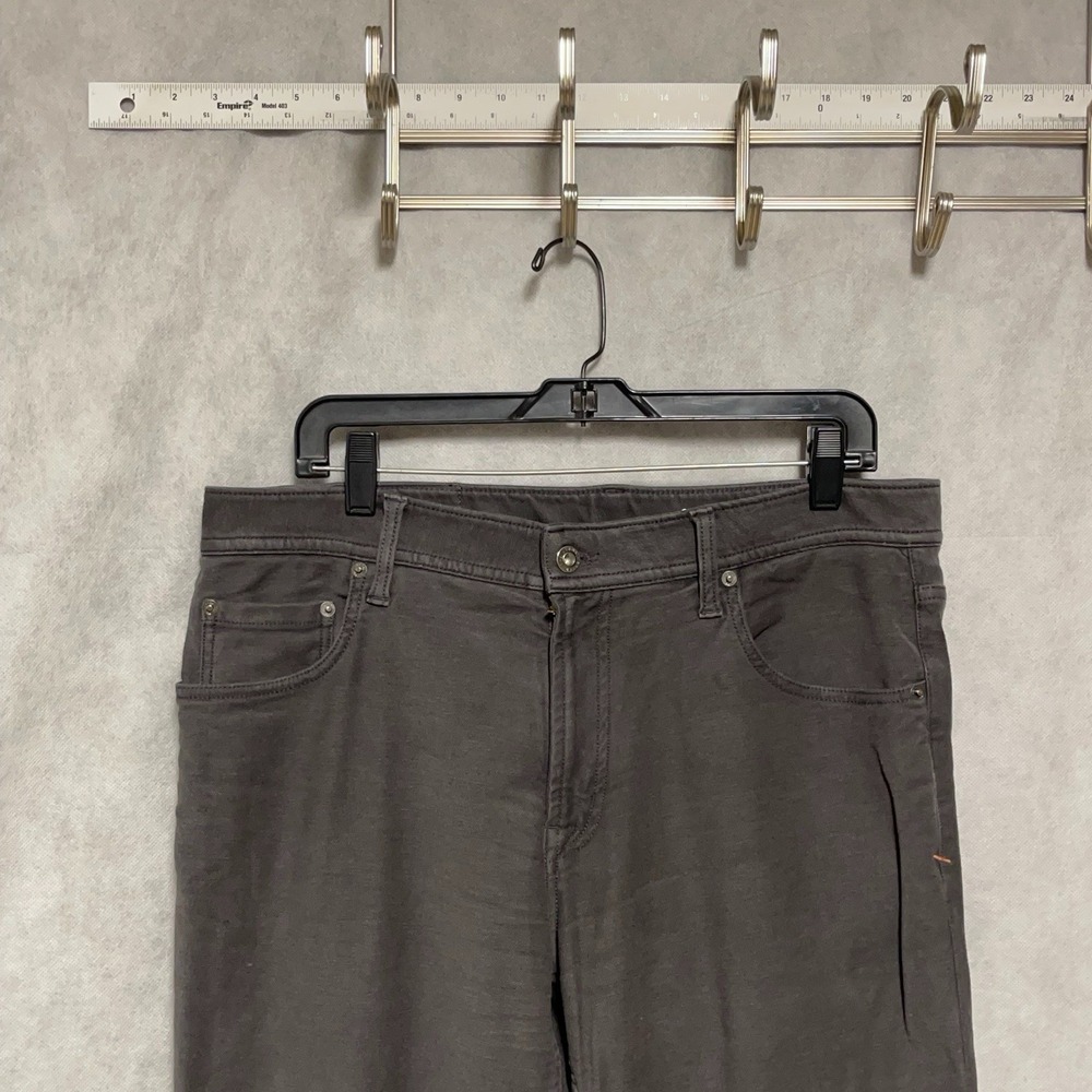 The Normal Brand Pants Men 34 x34 Gray Chino Normal Slim Stretch Travel Casual